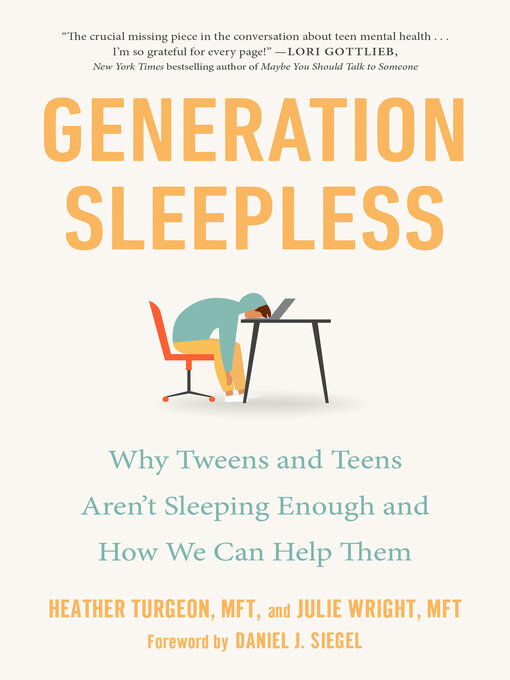 Title details for Generation Sleepless by Heather Turgeon, MFT - Wait list